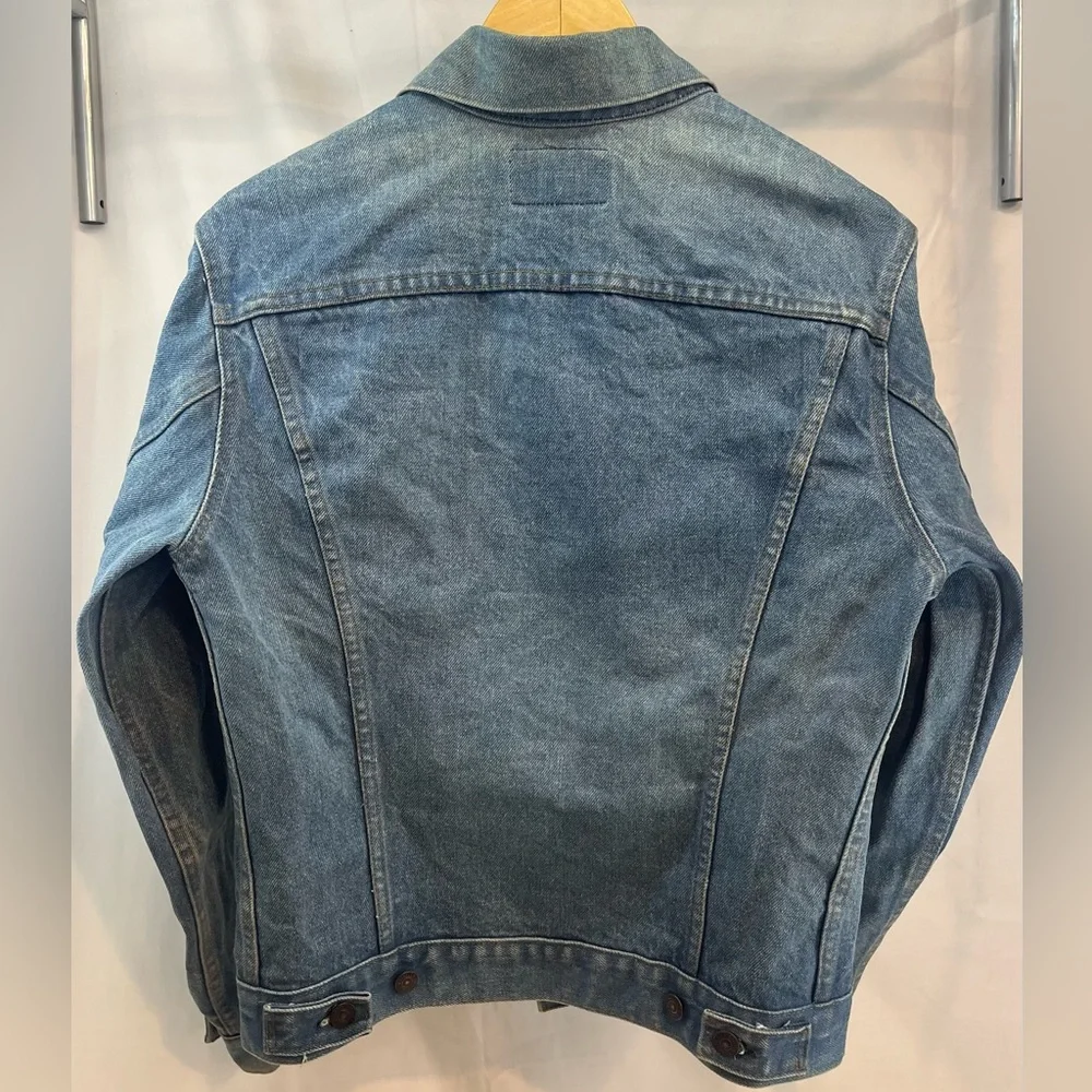 Vintage 70s/80s Levi’s Trucker Jacket, Type 3, Size 36; 70505 0217; Made in USA